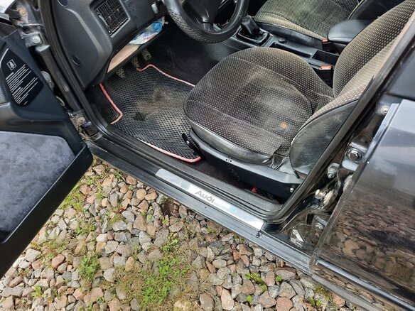 1994 Audi 80 V (B4), чёрный - вид 17