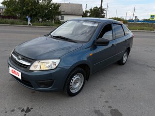 2014 Lada (ВАЗ) Granta I, серый, 337000 рублей, вид 1