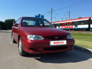 1998 Kia Sephia II, красный, 300000 рублей, вид 1