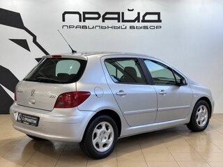 2005 Peugeot 307 I Рестайлинг, серебристый, 329900 рублей, вид 2