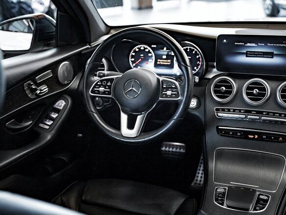 2019 Mercedes-Benz GLC Coupe 300 I (C253) Рестайлинг, белый - вид 19