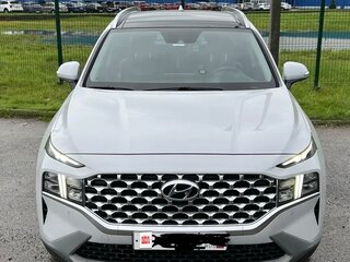 2021 Hyundai Santa Fe IV Рестайлинг, белый, 3500000 рублей, вид 2
