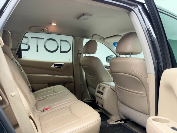 2014 Nissan Pathfinder IV, чёрный, 1254000 рублей - вид 14