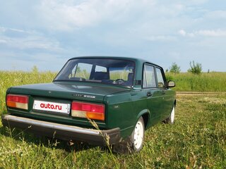 1997 Lada (ВАЗ) 2107, зелёный, 100000 рублей, вид 5