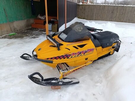 1997 BRP Ski-Doo MXZ Renegade X 600, жёлтый, 300000 рублей, вид 1