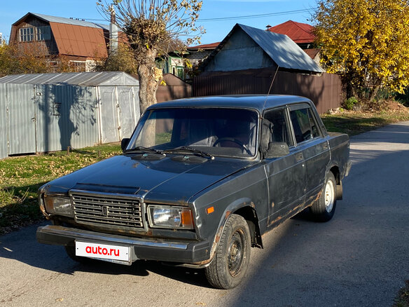2011 Lada (ВАЗ) 2107, серый, 79000 рублей