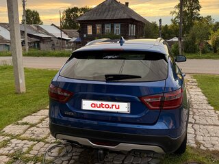 2020 Lada (ВАЗ) Vesta SW I, синий, 1070000 рублей, вид 5