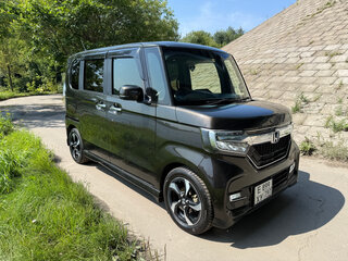2019 Honda N-BOX II, коричневый, 1215000 рублей, вид 3