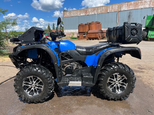 2015 Stels ATV-600YS Leopard, синий, 550000 рублей - вид 3