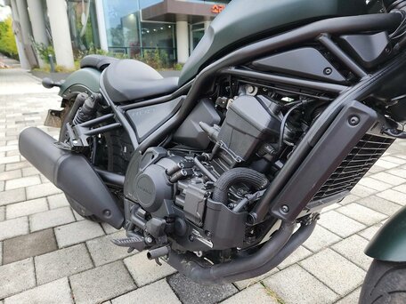 2024 Honda CMX 1100 Rebel, зелёный, 1300000 рублей, вид 4