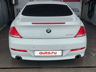 2008 BMW 6 серии 630i II (E63/E64) Рестайлинг, белый, 1450000 рублей, вид 3