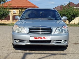 2004 Hyundai Sonata ТагАЗ IV (EF) Рестайлинг, серебристый, 430000 рублей, вид 2