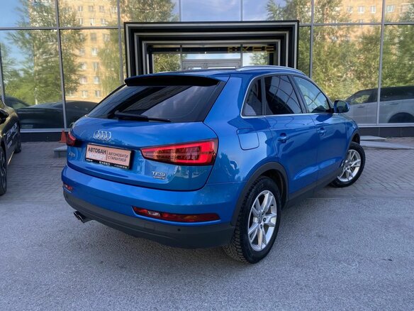 2015 Audi Q3 I (8U) Рестайлинг, синий - вид 5