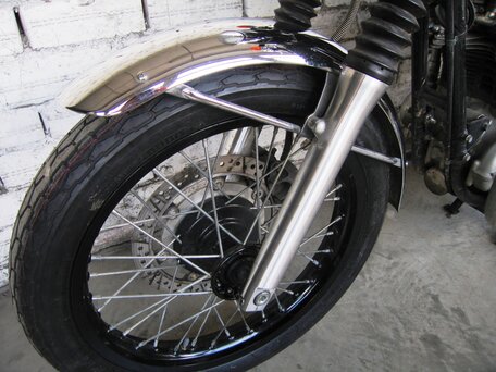 2005 Kawasaki W 650, коричневый, 500000 рублей, вид 3