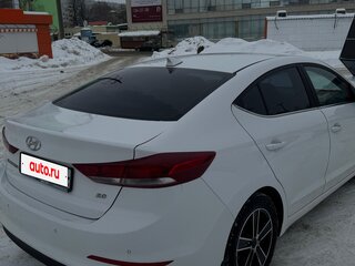 2018 Hyundai Elantra VI (AD), белый, 1650000 рублей, вид 2