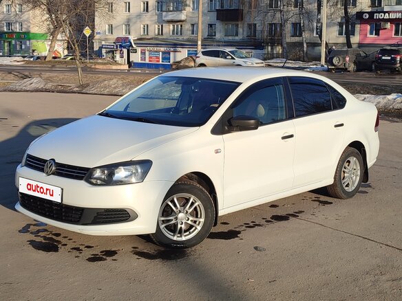 2014 Volkswagen Polo V, белый