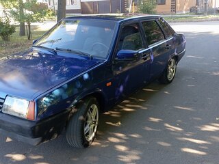 2002 Lada (ВАЗ) 21099, синий, 175000 рублей, вид 1