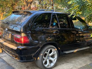 2005 BMW X5 3.0d I (E53) Рестайлинг, чёрный, 1200000 рублей, вид 5