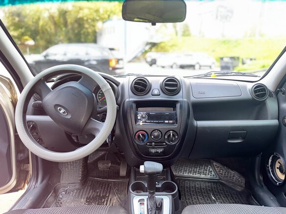 2013 Lada (ВАЗ) Granta I, бежевый, 245000 рублей - вид 7