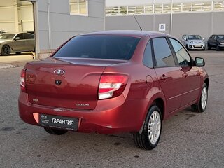 2013 Lada (ВАЗ) Granta I, красный, 595000 рублей, вид 5