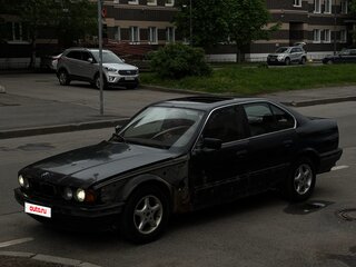 1996 BMW 5 серии 525i III (E34), фиолетовый, 145000 рублей, вид 1