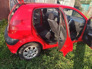 2008 Hyundai Getz I Рестайлинг, красный, 815000 рублей, вид 4