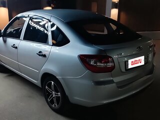 2014 Lada (ВАЗ) Granta I, серебристый, 650000 рублей, вид 4