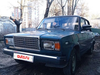2004 Lada (ВАЗ) 2107, синий, 125000 рублей, вид 1