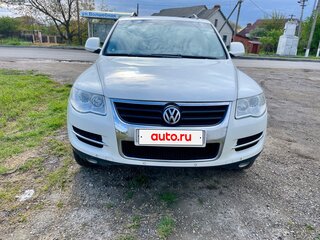 2008 Volkswagen Touareg I Рестайлинг, белый, 1250000 рублей, вид 2