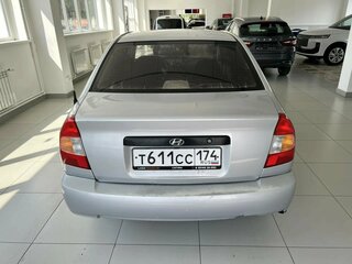 2006 Hyundai Accent ТагАЗ II, серебристый, 170000 рублей, вид 5