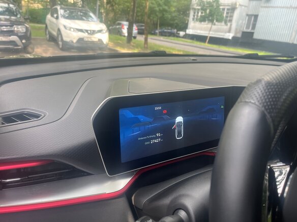 2024 Geely Coolray I Рестайлинг, серый - вид 12
