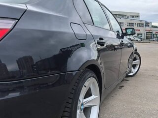 2009 BMW 5 серии 520i V (E60/E61) Рестайлинг, синий, 1150000 рублей, вид 5