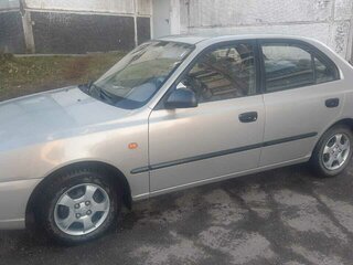 2008 Hyundai Accent ТагАЗ II, бежевый, 490000 рублей, вид 2