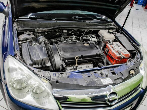 2008 Opel Astra H Рестайлинг, синий - вид 20