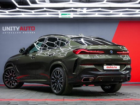 2024 BMW X6 40i III (G06) Рестайлинг, зелёный, 12590000 рублей, вид 3