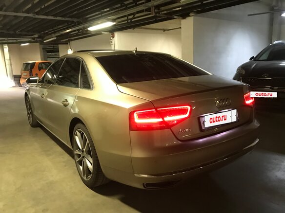 2012 Audi A8 Long III (D4), бежевый, 2500000 рублей - вид 12