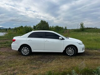 2012 Toyota Corolla X (E140, E150) Рестайлинг, белый, 1120000 рублей, вид 3