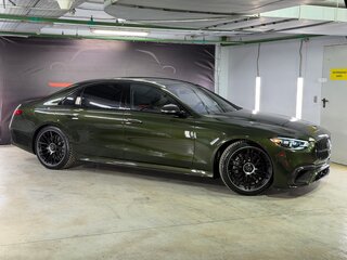 2024 Mercedes-Benz S-Класс AMG 63 e AMG Long IV (W223), зелёный, 23990000 рублей, вид 3