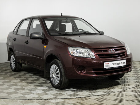 2012 Lada (ВАЗ) Granta I, красный, 299585 рублей, вид 3