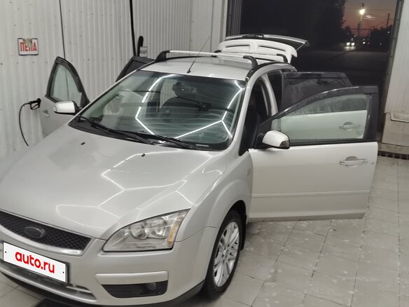 2007 Ford Focus II, серебристый, 340000 рублей - вид 2