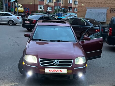 2001 Volkswagen Passat B5 Рестайлинг, пурпурный, 295000 рублей, вид 2
