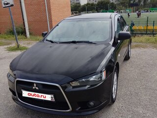 2014 Mitsubishi Lancer X Рестайлинг, чёрный, 650000 рублей, вид 3