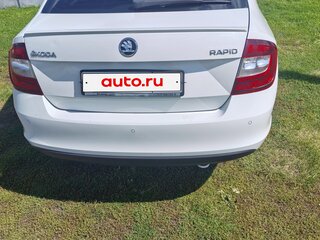 2018 Skoda Rapid I Рестайлинг, белый, 1080000 рублей, вид 4