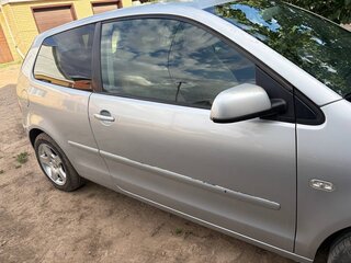 2002 Volkswagen Polo IV, серебристый, 350000 рублей, вид 3