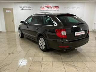 2013 Skoda Superb DSG II Рестайлинг, коричневый, 879000 рублей, вид 5