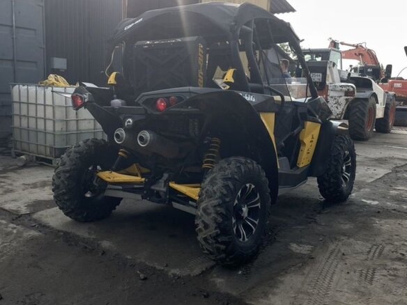 2013 BRP Can-Am Maverick X RS DPS, жёлтый, 900000 рублей - вид 2