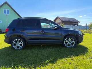 2011 Volkswagen Tiguan I Рестайлинг, синий, 815000 рублей, вид 4