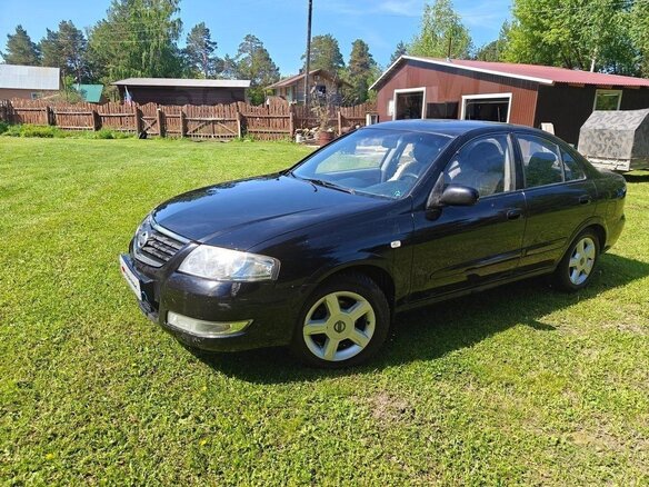 2009 Nissan Almera Classic I, чёрный, 590000 рублей - вид 1