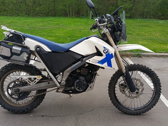 2007 BMW G 650 X, синий, 390000 рублей