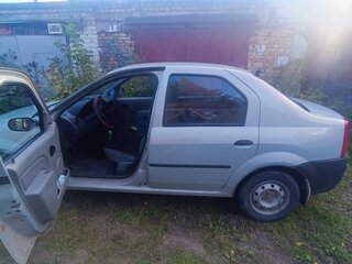 2008 Renault Logan I, серебристый, 160000 рублей, вид 3